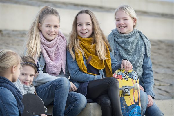 Junior Coco Omslagdoek Roze - Afbeelding 4