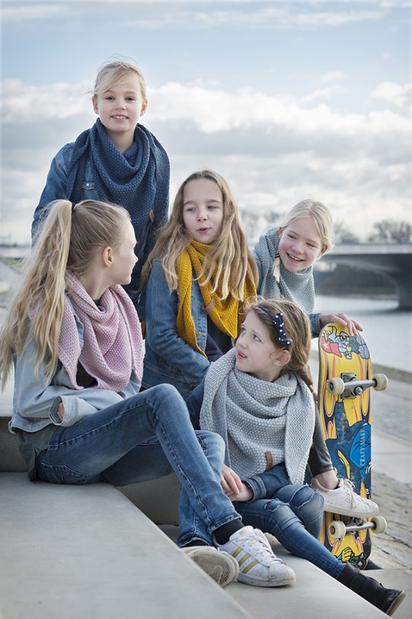 Junior Coco Omslagdoek Roze - Afbeelding 2