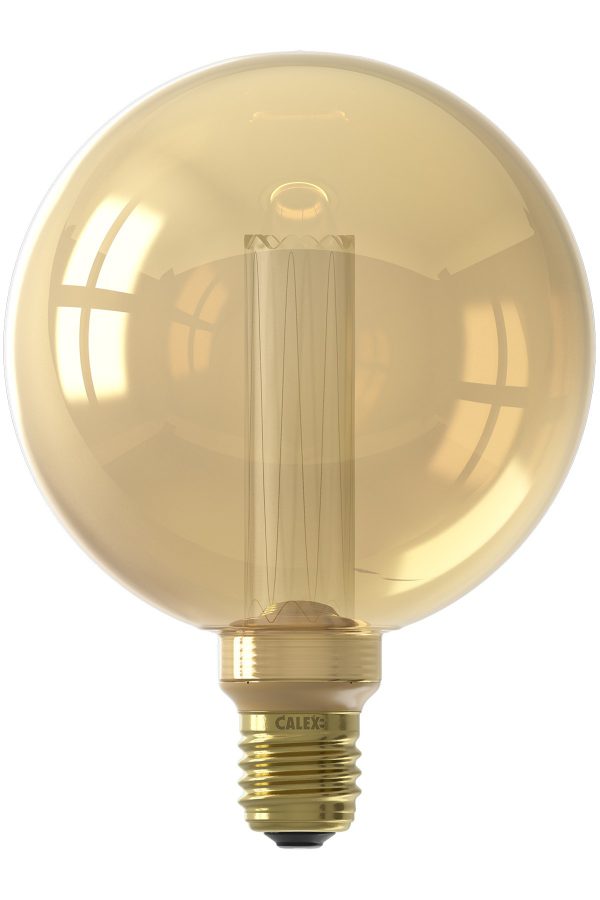 Calex G125 Globe lamp Gold