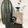 Candle holder 'Gun' - Black