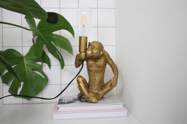 Table lamp "Happy Monkey" - Gold