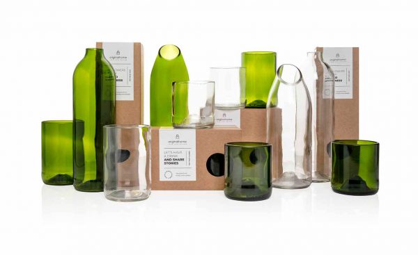 Bottle Vase - Green