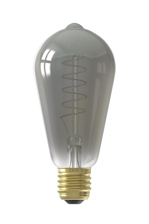 Calex Flexible Filament Led Rustic Lamp Titanium