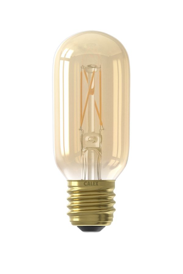 Calex Tubular Lamp Gold