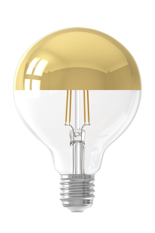 Calex Led Filament Globe Lamp Goud