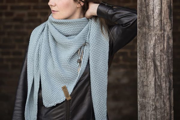 Coco Omslagdoek Stone Green - Afbeelding 4