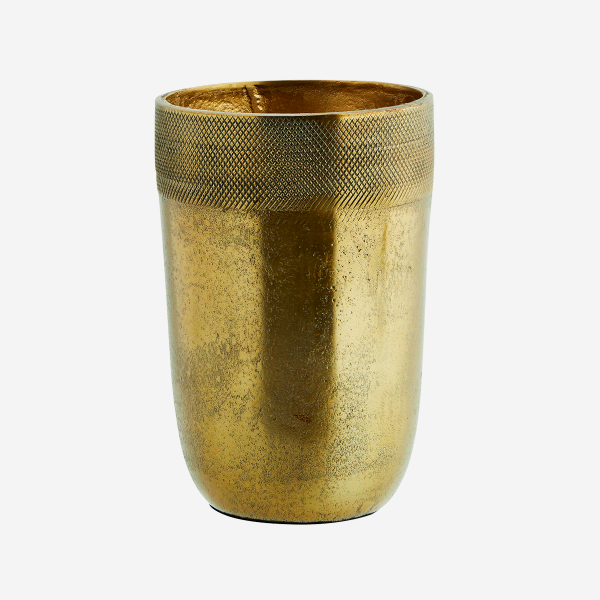 Brass Vaas 10x15 cm