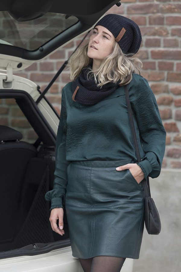 Coco Beanie Oker/Tobacco - Afbeelding 2