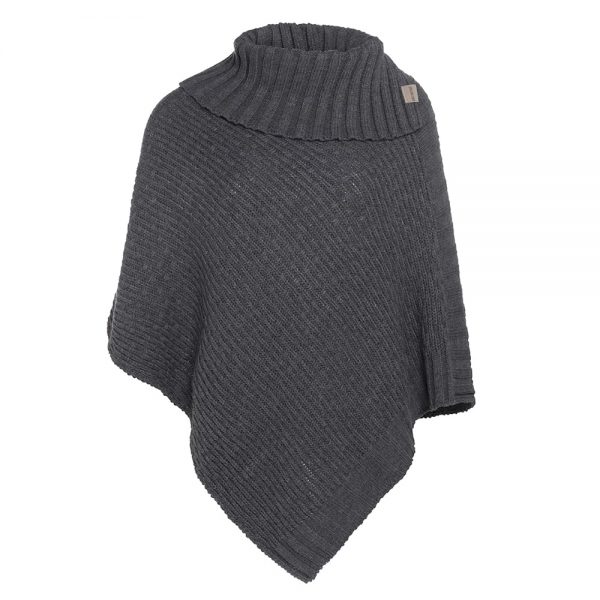 Nicky Poncho Antraciet