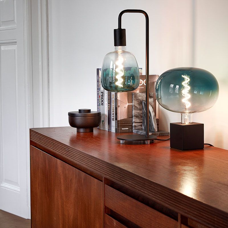 Calex U-Line Tafellamp Zwart - Afbeelding 2