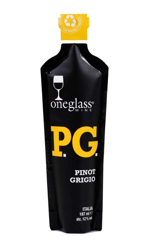 Oneglass Pinot Grigio-Terre Siciliane IGT 187ml