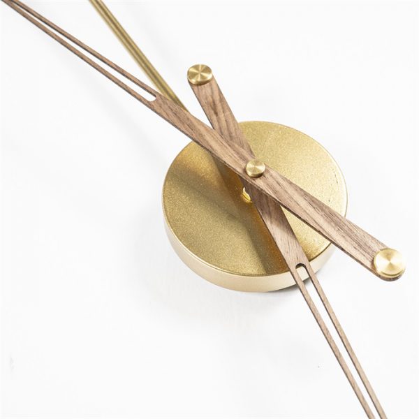 Sundial Clock - Klok Small Gold - Afbeelding 3