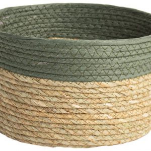 Jute Opbergmand Groen