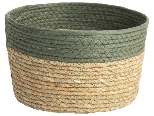 Jute Opbergmand Groen