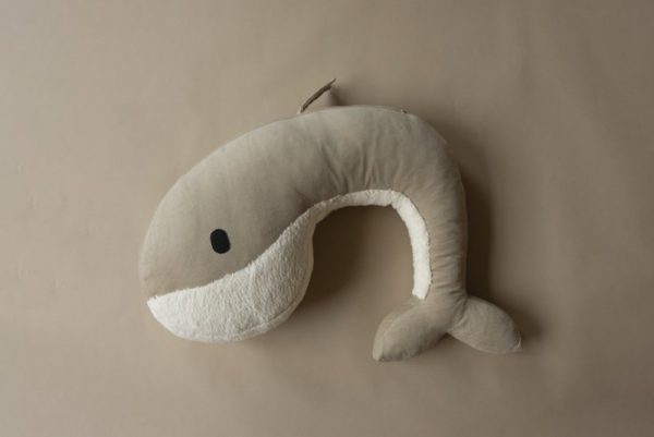 Voedingskussen Walvis Momo - Sand