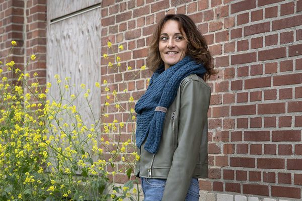Jaida Omslagdoek Petrol - Afbeelding 2