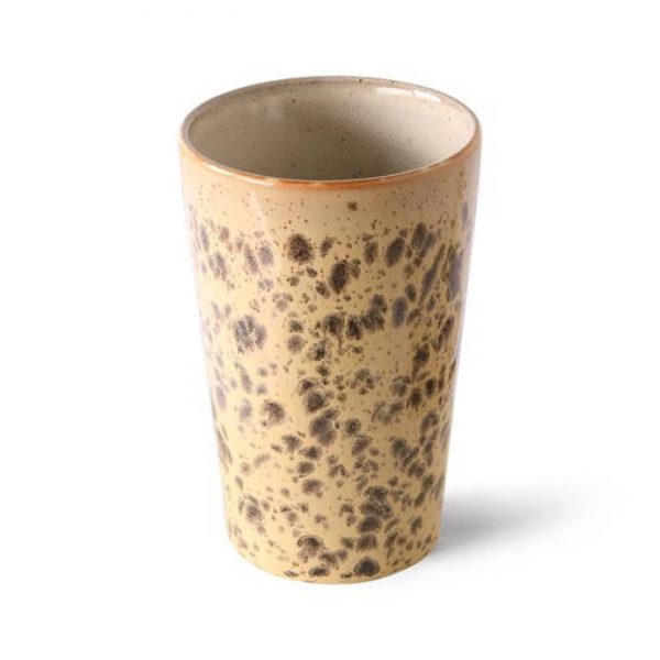 70s Ceramic Tea Mug - Tiger - Afbeelding 2