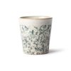 70s Ceramic Coffee Mug - Hail
