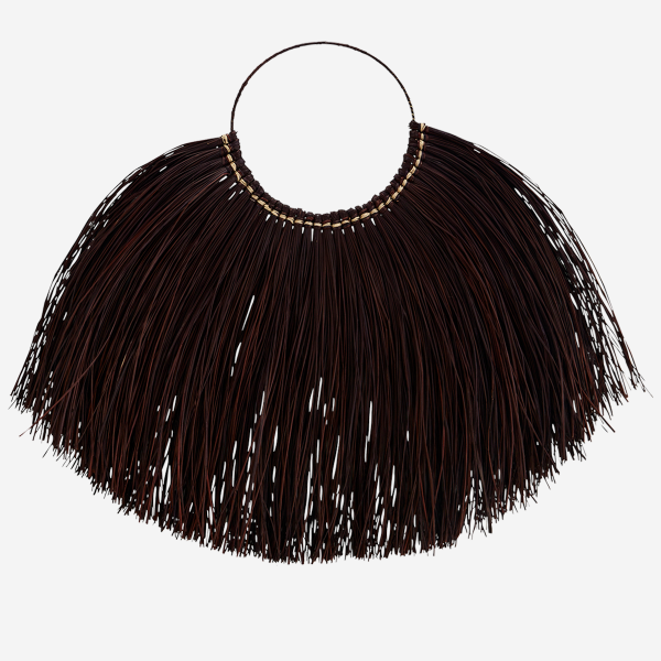 Seagrass Wall Deco Donker Bruin