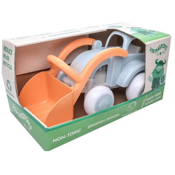 Viking Toys Ecoline – Tractor met voorlader groot