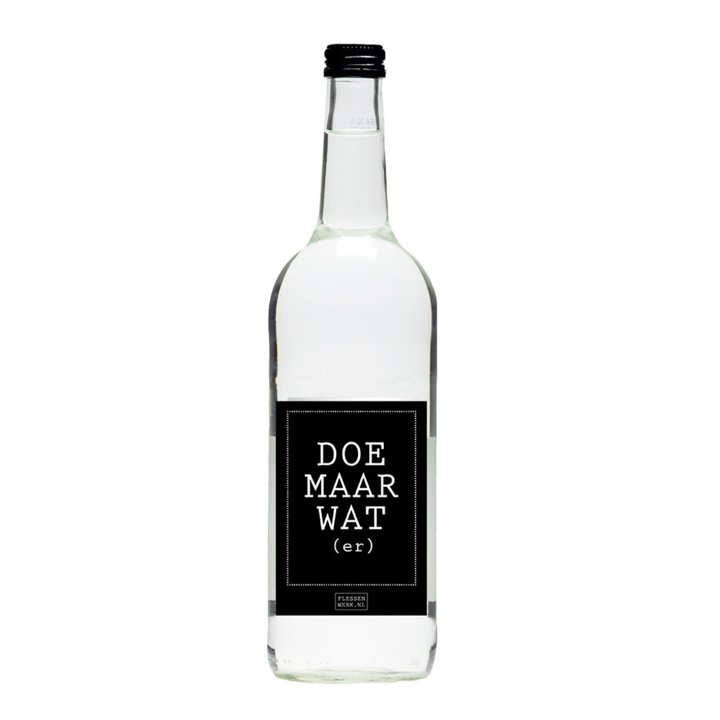 Flessenwerk - Doe maar wat(er) - Bruiswater