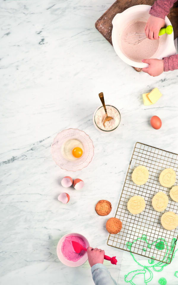 Lilliputiens – Stempels voor zandkoekjes (4pc) - Afbeelding 2