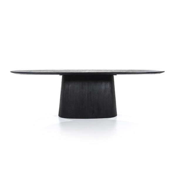 Eettafel Aron Ovaal - Zwart