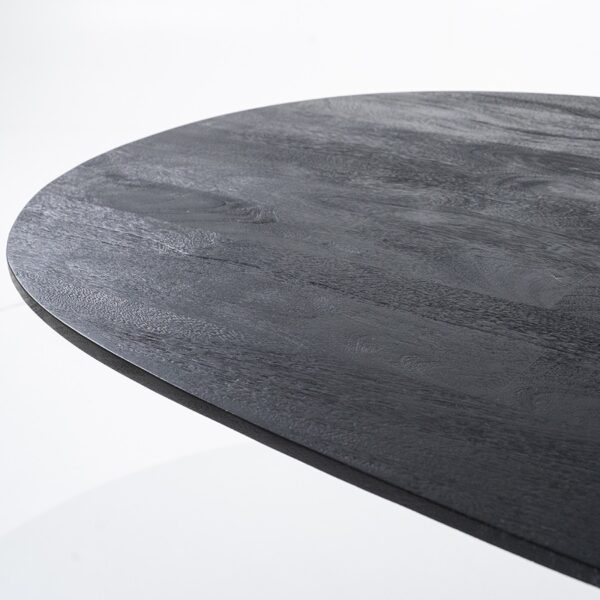 Eettafel Aron Ovaal - Zwart - Afbeelding 3