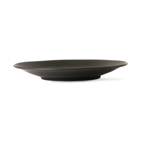 Kyoto Ceramics Japanse Dinner Plate - Zwart - Afbeelding 2