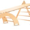 Kinderfeets Houten Pikler Driehoek / Triangle Klimtoestel - Medium - Afbeelding 3