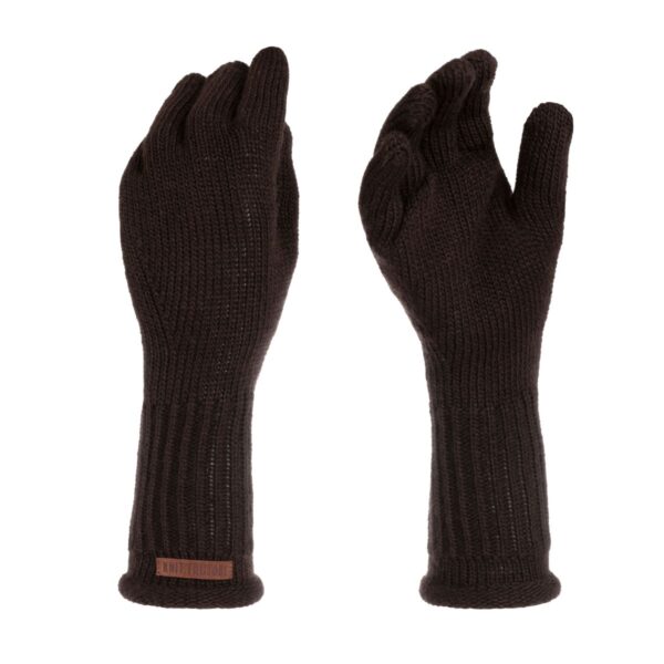Lana Handschoenen Donkerbruin