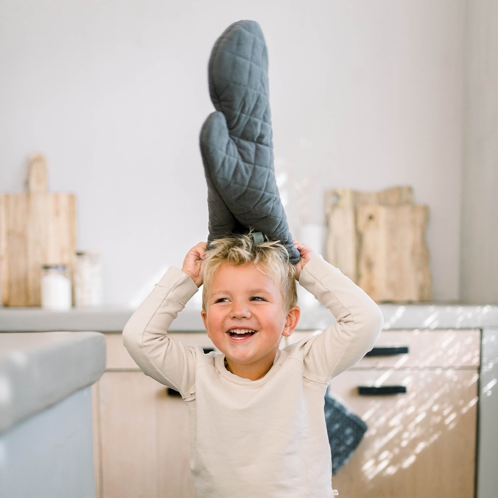 Leeff Ovenhandschoen Olivia Grijs - Afbeelding 2