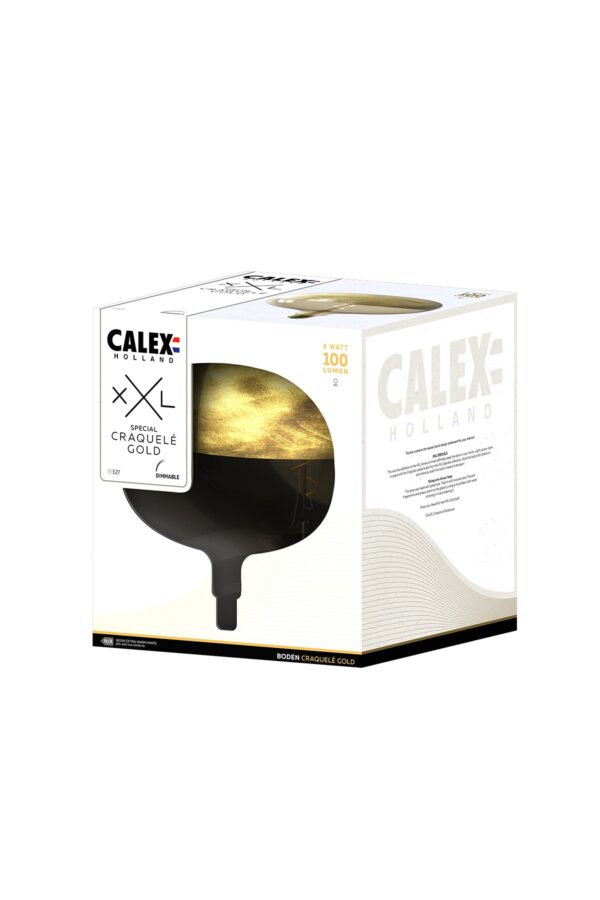 Calex XXL Specials Boden Goud Spiraal filament 4W 100lm - Afbeelding 2