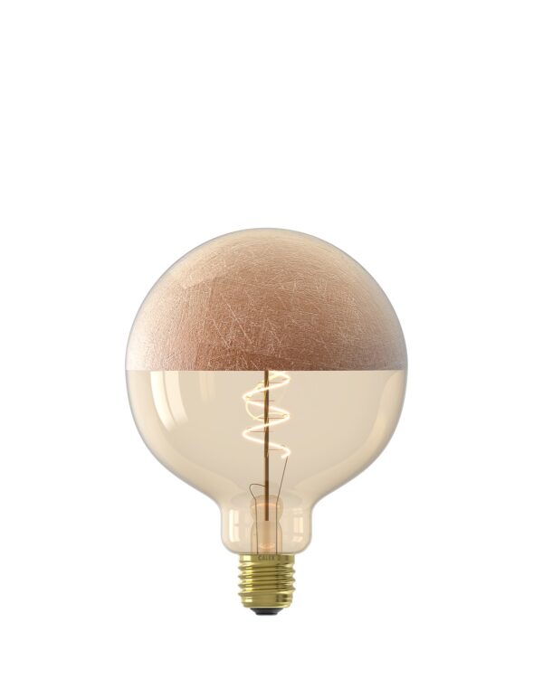 Calex XXL Specials G125 Copper Spiraal filament 4W 120lm