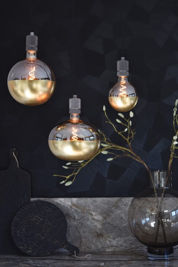 Calex XXL Specials Boden Goud Spiraal filament 4W 100lm - Afbeelding 3