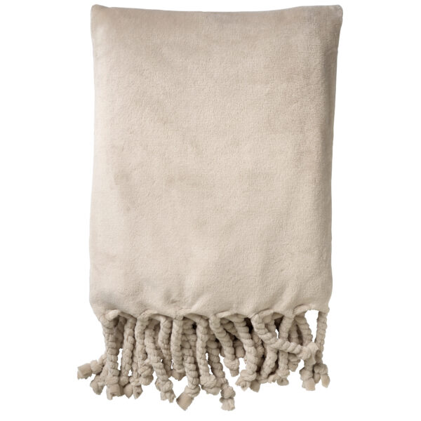 Florijn Plaid - Pumice Stone Beige