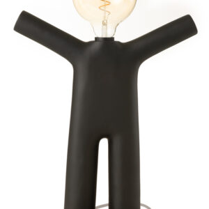 Lamp P'tit Maurice Poly Zwart