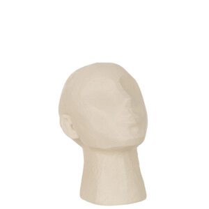 Hoofd Abstract Poly Beige Small
