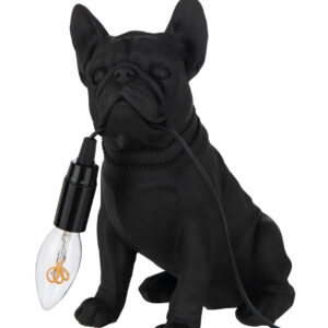 Lamp Bulldog Poly Zwart