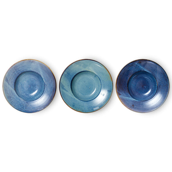 Chef Ceramics - Pasta Plate Rustic Blue - Afbeelding 3