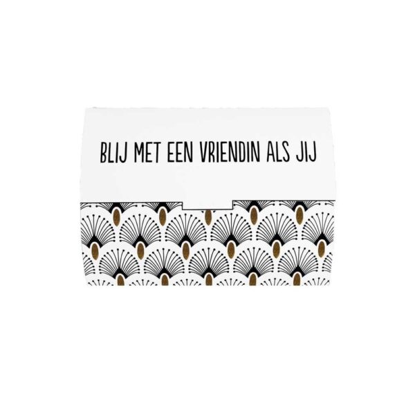100% Leuk Thee Kaart - Vriendin