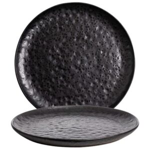 Gusta - Bord Ø26cm Zwart TT Mineral