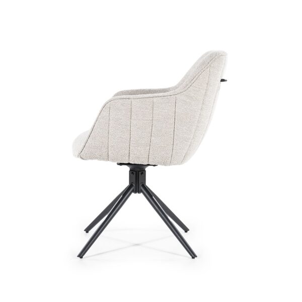 Stoel Jeff - Taupe Bogda - Afbeelding 2