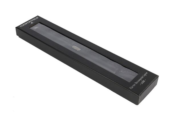 Aansteker USB ov Tine zwart-L20,5B1,8H1,8CM - Afbeelding 3