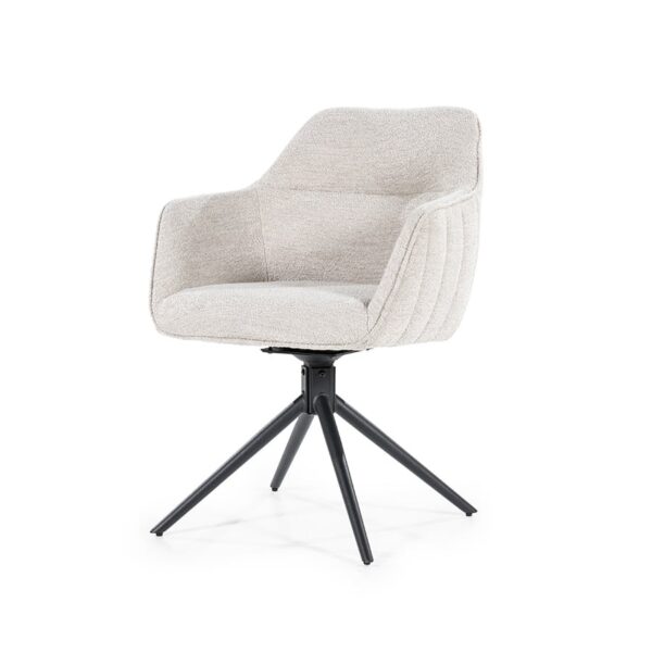 Stoel Jeff - Taupe Bogda