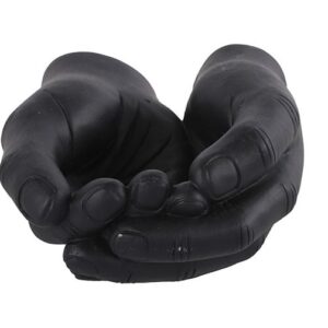 Schaal Handart zwart-L15B13H7,5CM