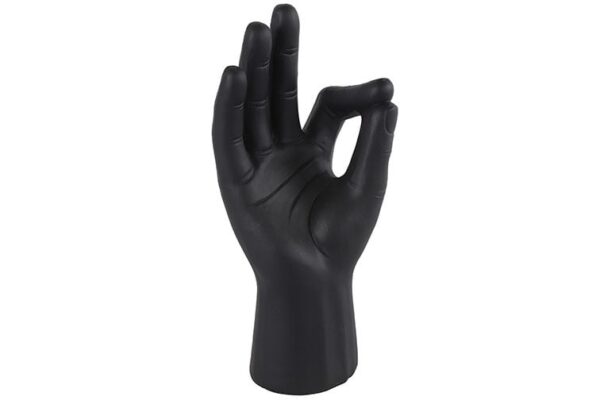 Ornament pico bello Handart L zwart-L9B12H26,5CM