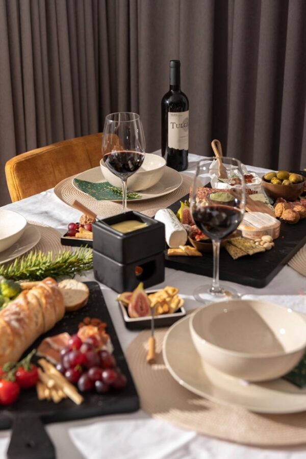 Mini Fondue Set Zwart - Afbeelding 4