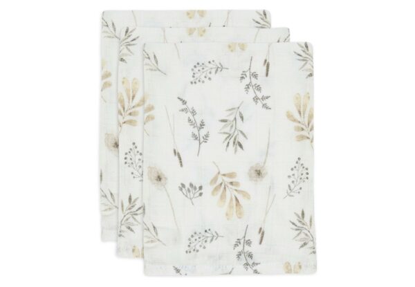 Hydrofiel washandje hydrofiel Wild Flowers (3pack)