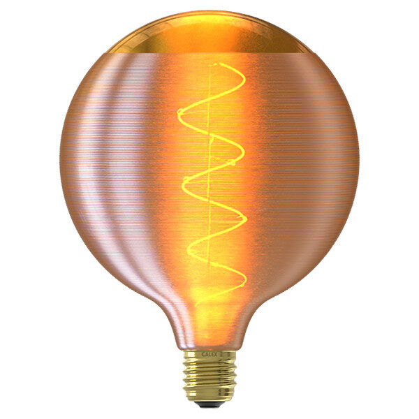 Calex Silk Series LED Lamp - G125 - Goud - E27 - 4W - Dimbaar